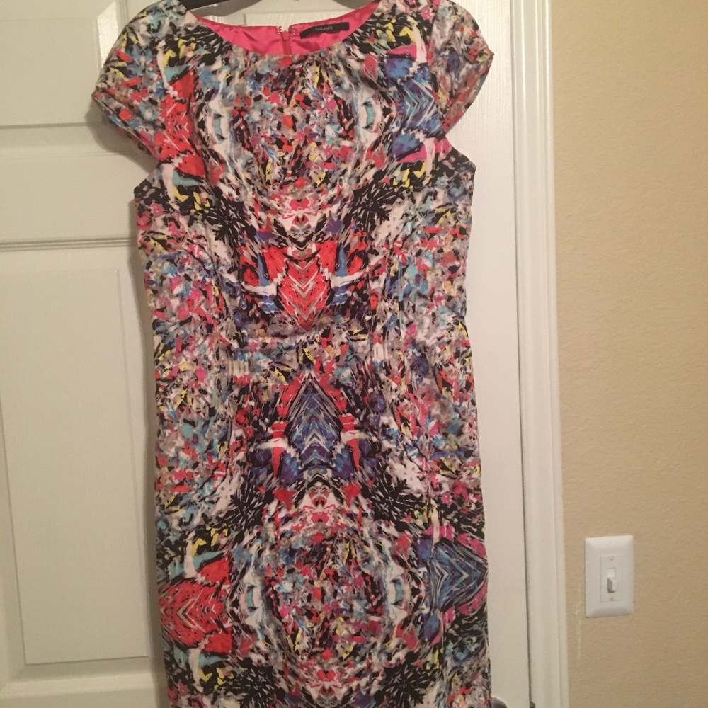 Tahari XL Floral Semi-Formal Dress